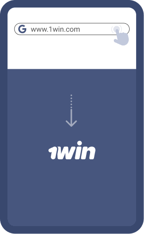 Acesse o site oficial do 1Win